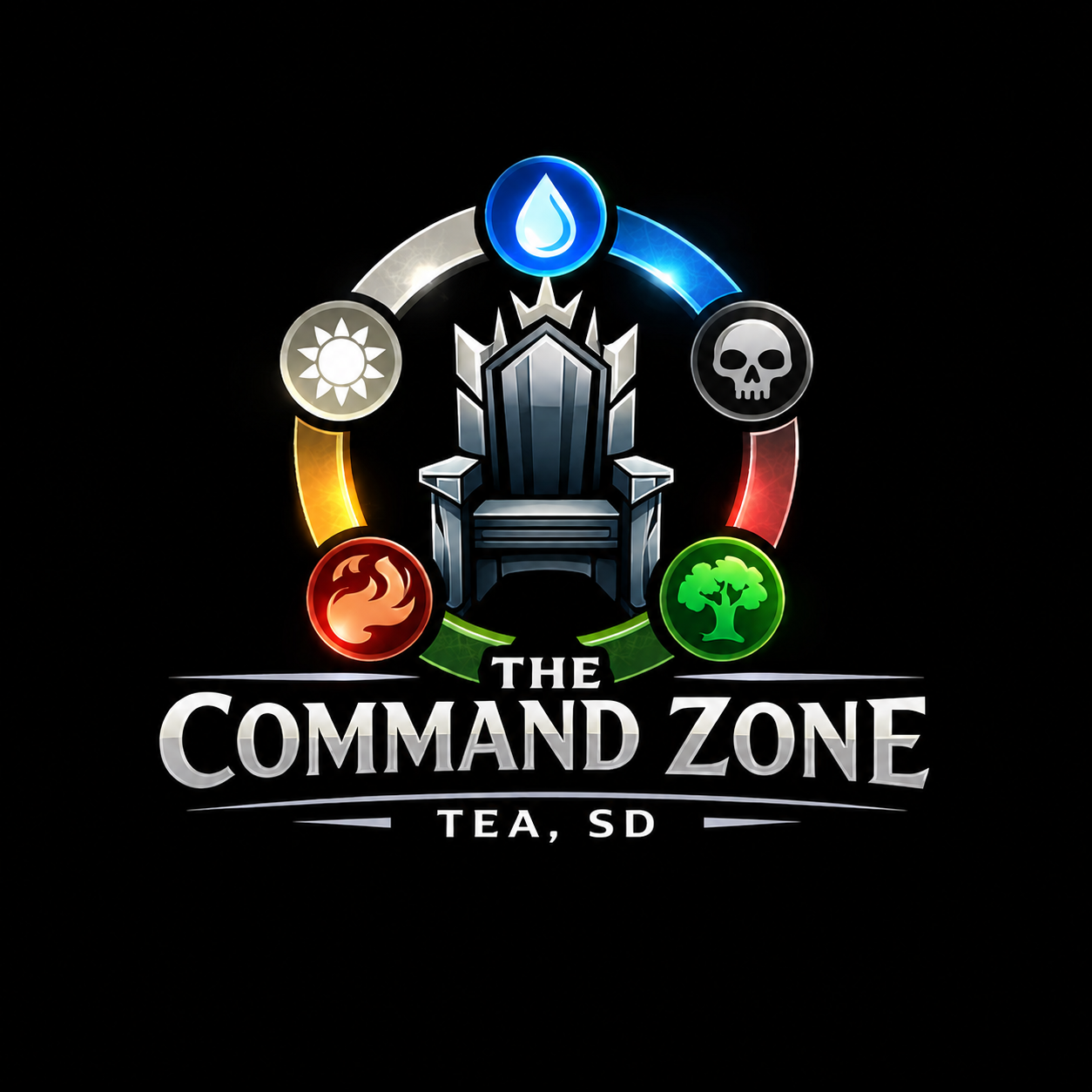The Command Zone Tea, South Dakota logo